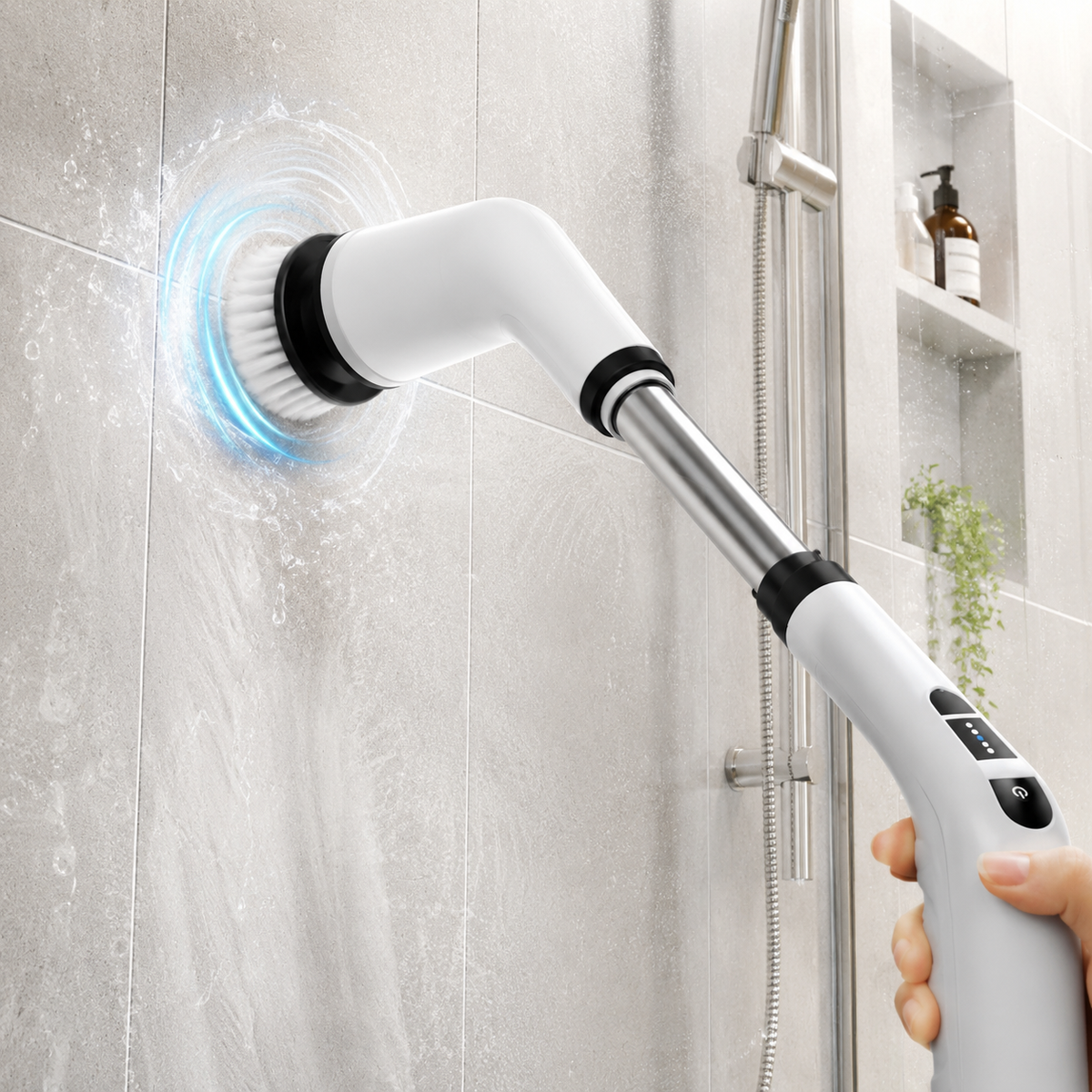 SPINCLEAN PRO – CEPILLO ELÉCTRICO GIRATORIO MULTIFUNCIONAL