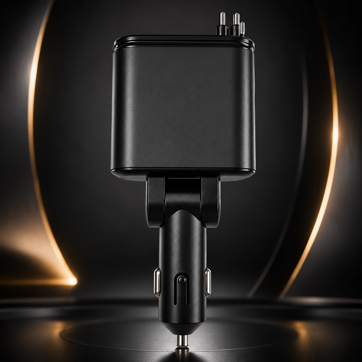 CARGADOR PARA AUTO 5 EN 1 DE 120W