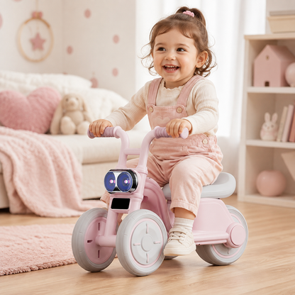 CARRO MONTABLE INFANTIL MEGA CAR CON LUCES Y MÚSICA