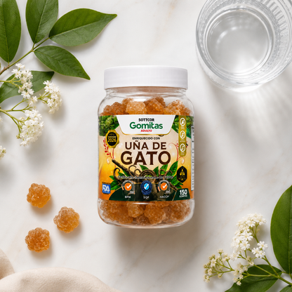 SOTTCOR CAT’S CLAW GUMMIES – GOMITAS PARA ADULTOS CON UÑA DE GATO