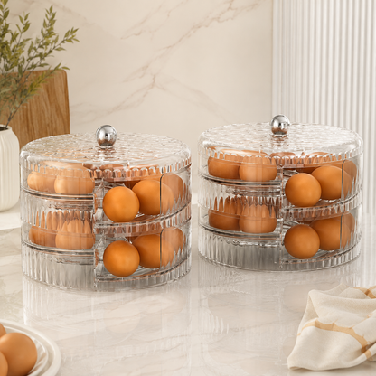 EGGCRYSTAL ORGANIZER – ORGANIZADOR GIRATORIO DE HUEVOS
