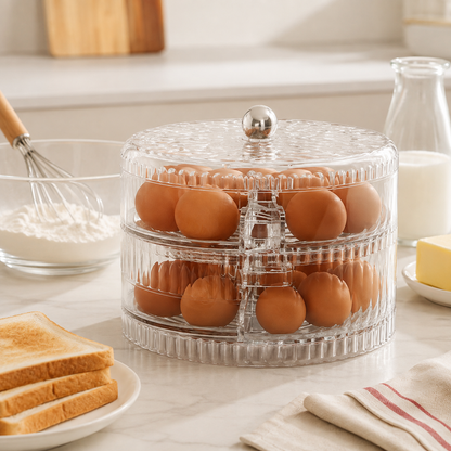EGGCRYSTAL ORGANIZER – ORGANIZADOR GIRATORIO DE HUEVOS