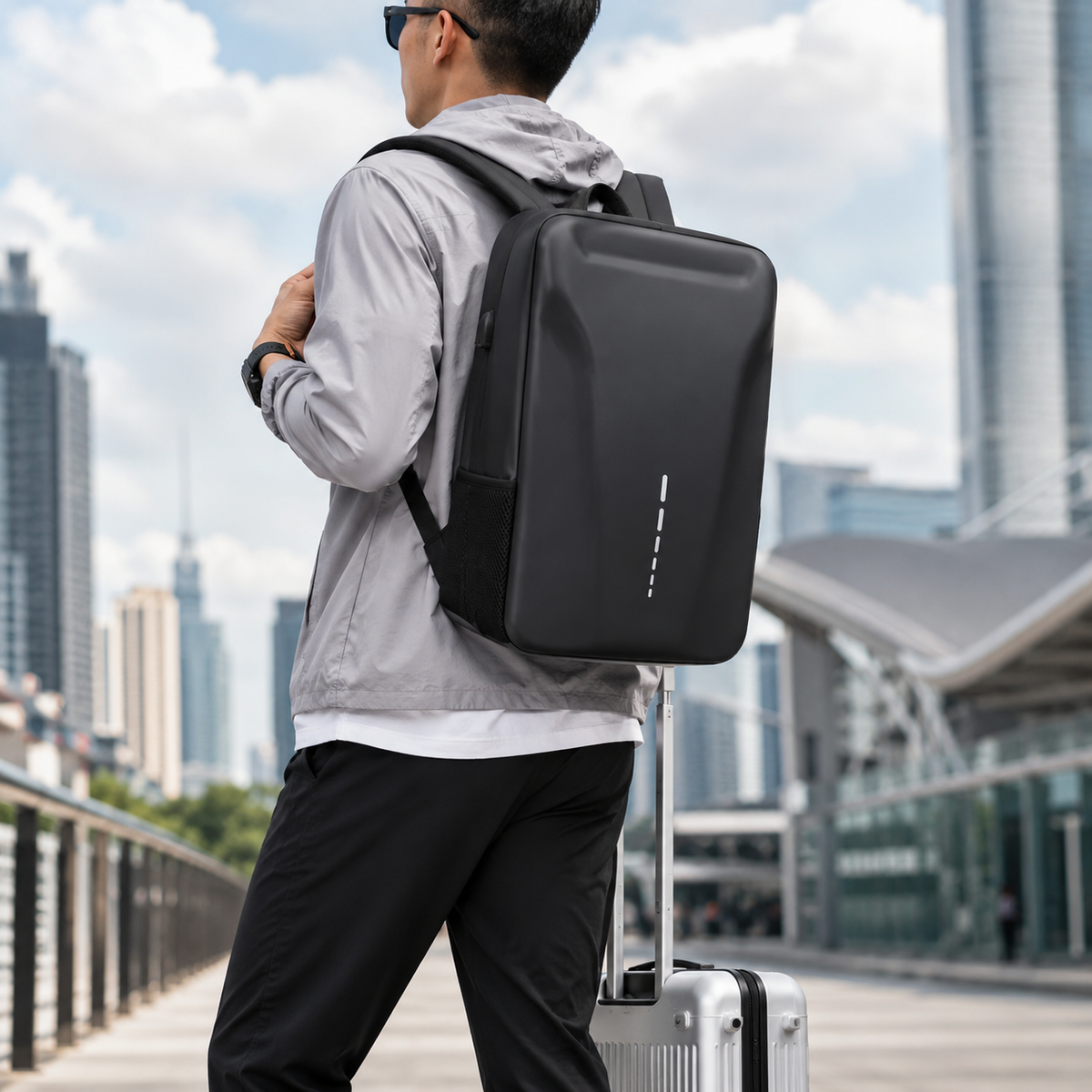FORTRESS BACKPACK PRO – MOCHILA ANTIRROBO CON CANDADO DE SEGURIDAD