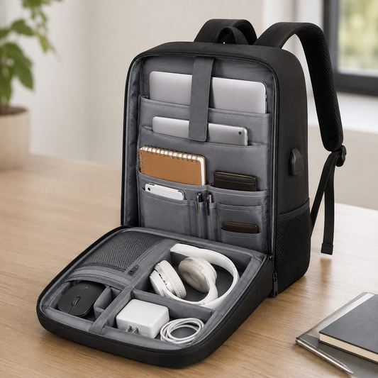 FORTRESS BACKPACK PRO – MOCHILA ANTIRROBO CON CANDADO DE SEGURIDAD