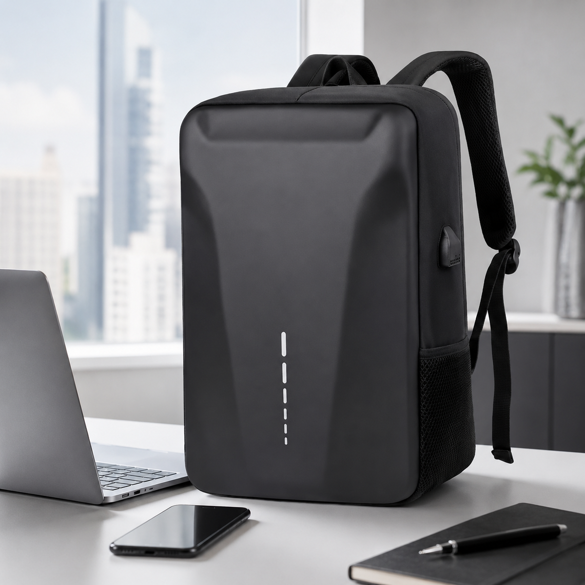 FORTRESS BACKPACK PRO – MOCHILA ANTIRROBO CON CANDADO DE SEGURIDAD