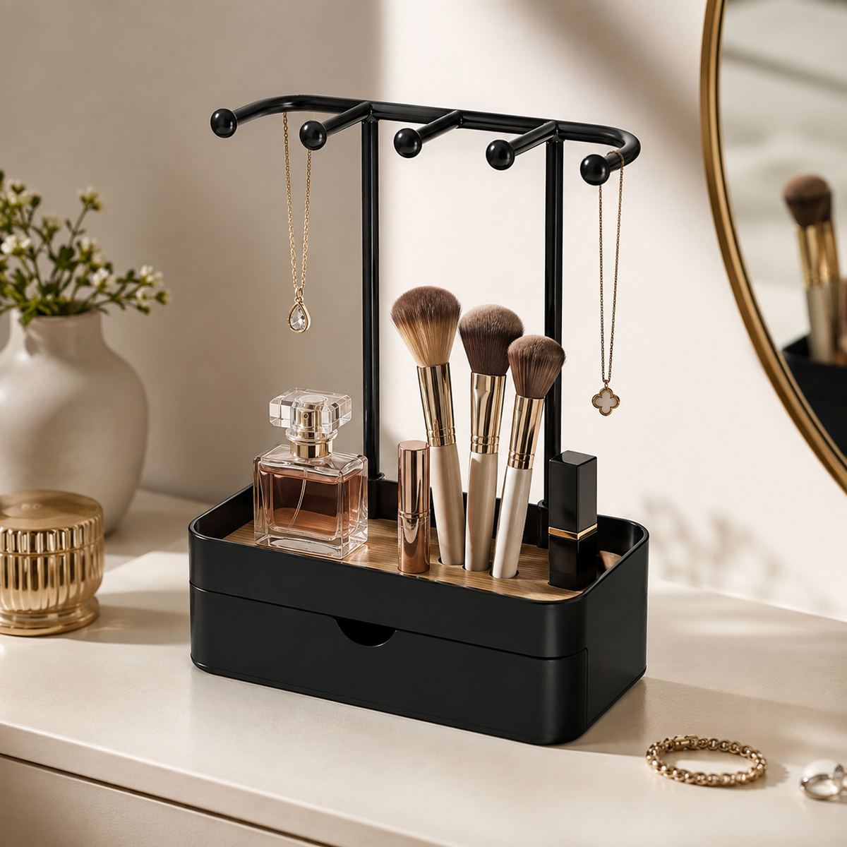 JEWEL NEST ELEGANCE – ORGANIZADOR DE JOYAS MULTIFUNCIONAL