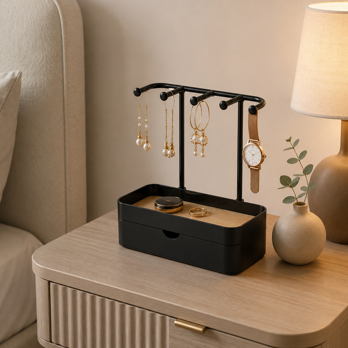 JEWEL NEST ELEGANCE – ORGANIZADOR DE JOYAS MULTIFUNCIONAL