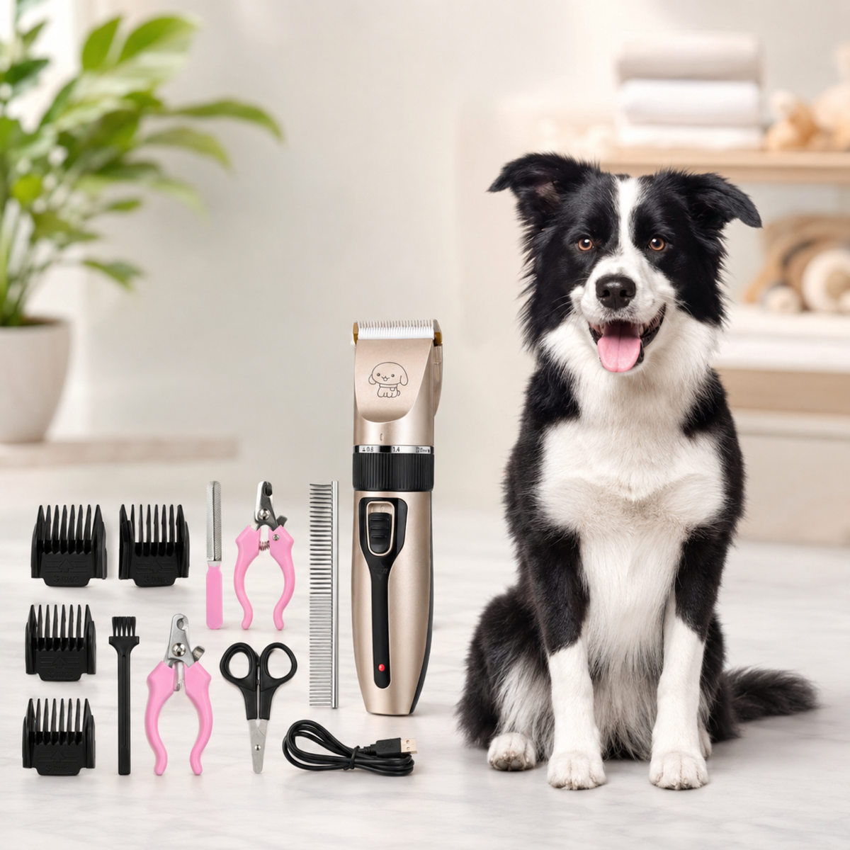 PETGROOM PRO – KIT DE PELUQUERÍA CANINA RECARGABLE