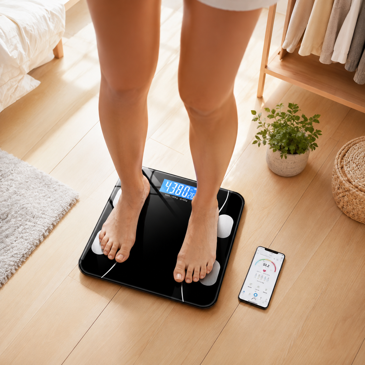 BODYTRACK SMART – BALANZA DIGITAL INTELIGENTE CON APP