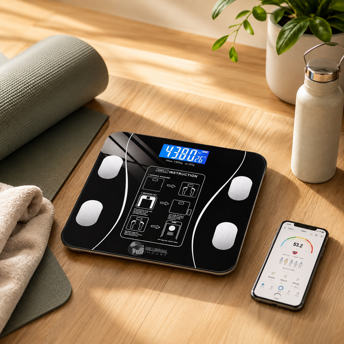 BODYTRACK SMART – BALANZA DIGITAL INTELIGENTE CON APP