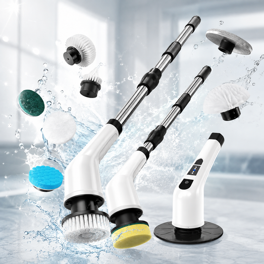 SPINCLEAN PRO – CEPILLO ELÉCTRICO GIRATORIO MULTIFUNCIONAL