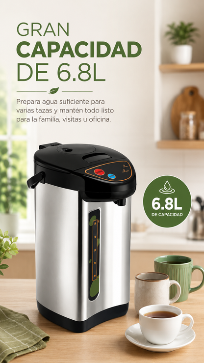 HERVIDOR ELÉCTRICO 6.8L CON APAGADO AUTOMÁTICO