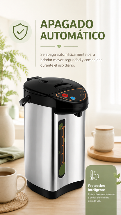 HERVIDOR ELÉCTRICO 6.8L CON APAGADO AUTOMÁTICO