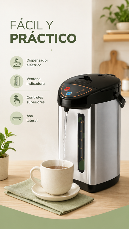 HERVIDOR ELÉCTRICO 6.8L CON APAGADO AUTOMÁTICO