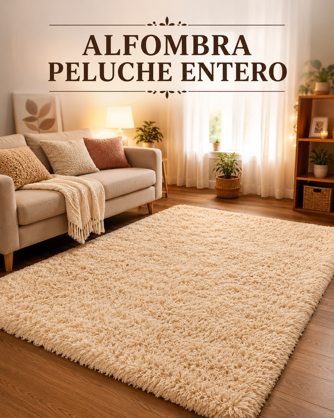 ALFOMBRA PELUCHE