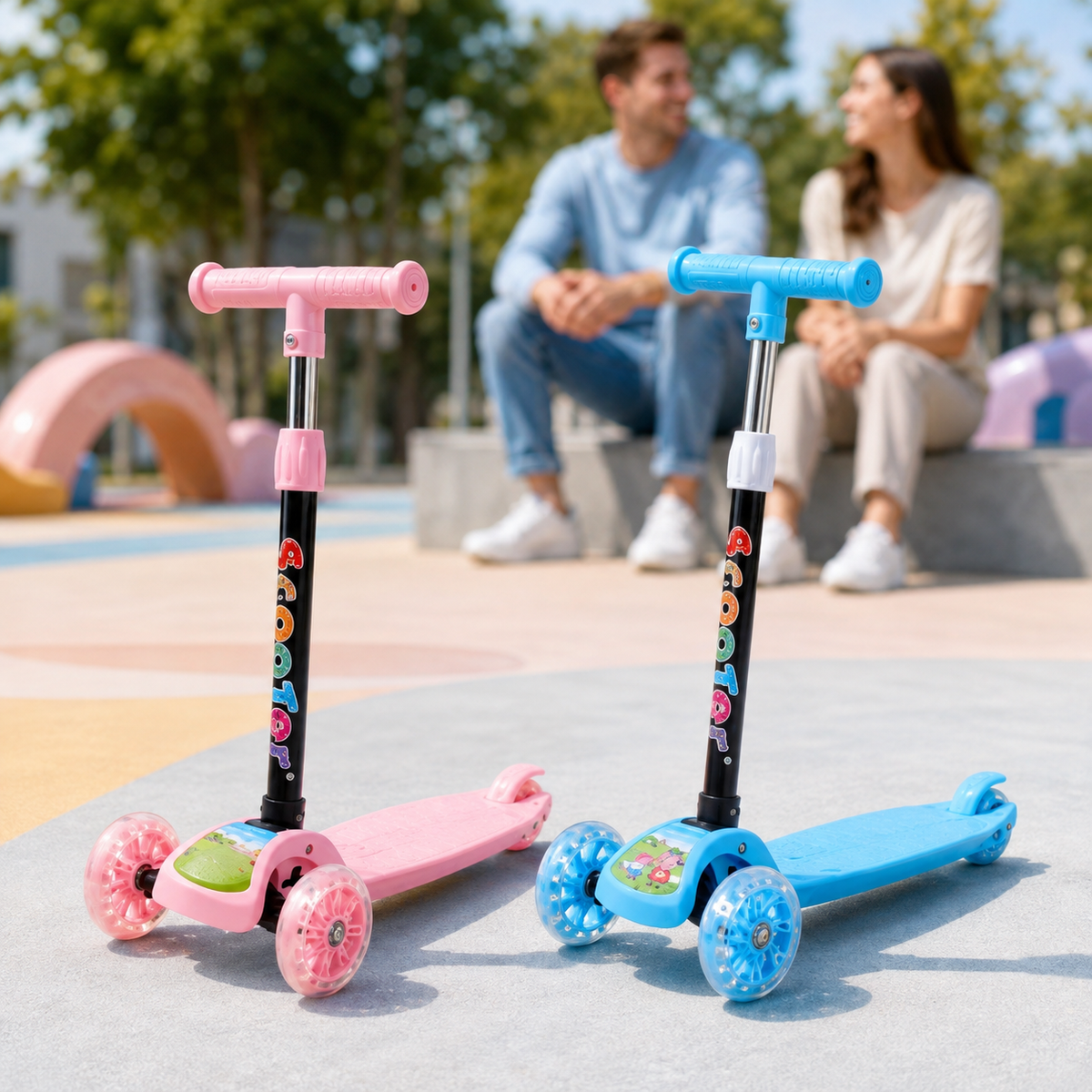 SCOOTER KIDS 3 RUEDAS AJUSTABLE 🛴✨