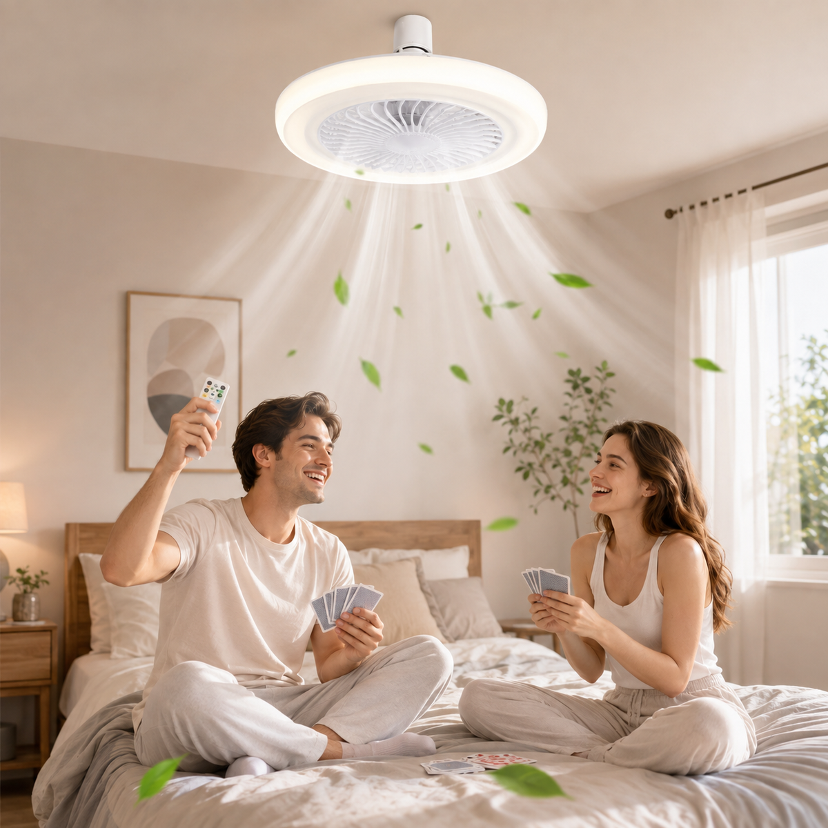 FANLIGHT 2 EN 1 – FOCO LED + VENTILADOR 30W 💡🌬️