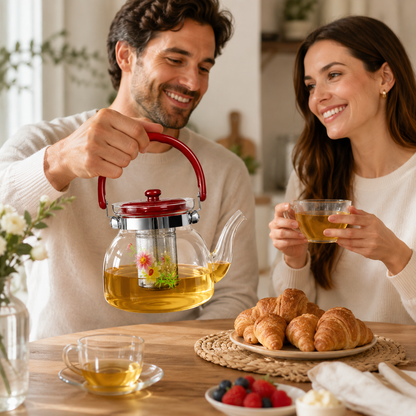 DUO TEA GLASS – PACK 2 JARRAS DE VIDRIO 1.4 L ☕✨