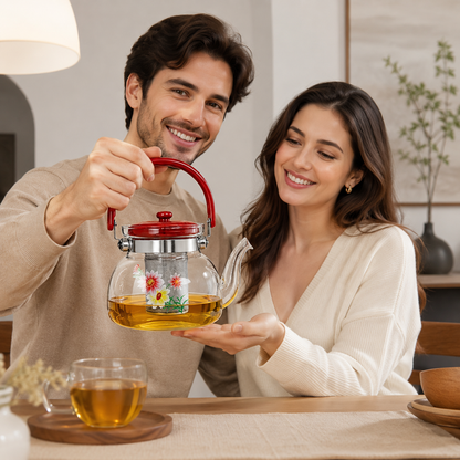 DUO TEA GLASS – PACK 2 JARRAS DE VIDRIO 1.4 L ☕✨