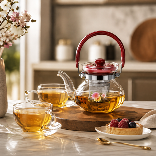 DUO TEA GLASS – PACK 2 JARRAS DE VIDRIO 1.4 L ☕✨