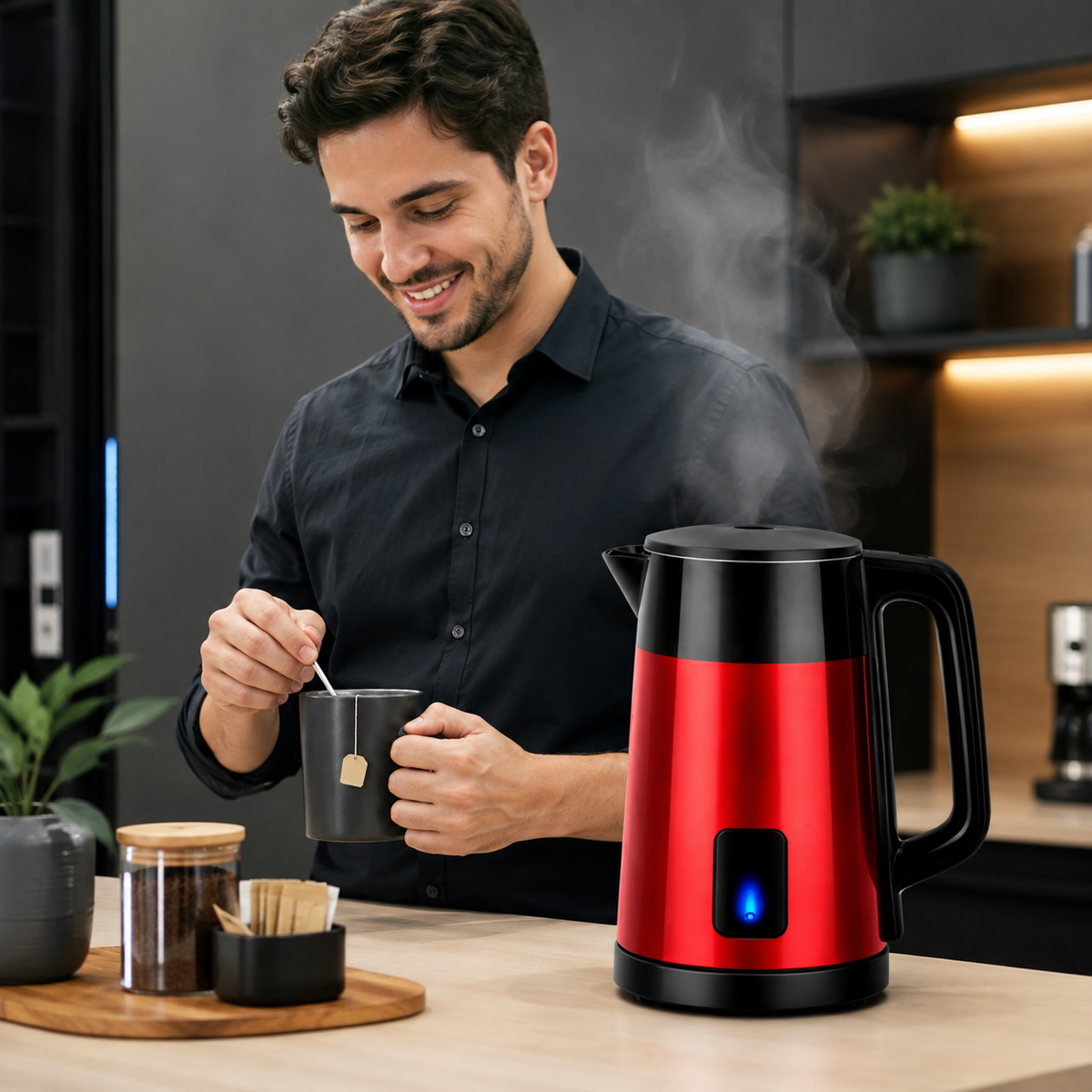 HERVIDOR ELÉCTRICO 2L RÁPIDO Y PRÁCTICO ⚡☕