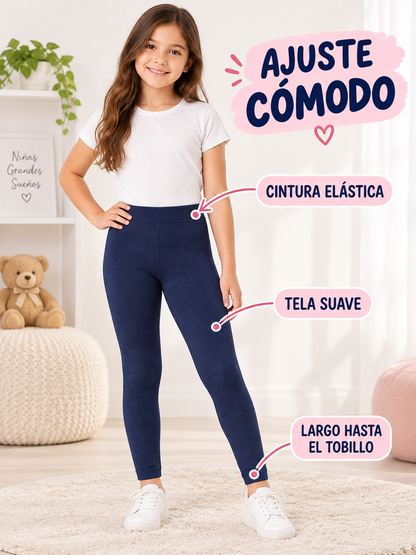 PANTALÓN CALENTADOR PARA NIÑA 👧❄️