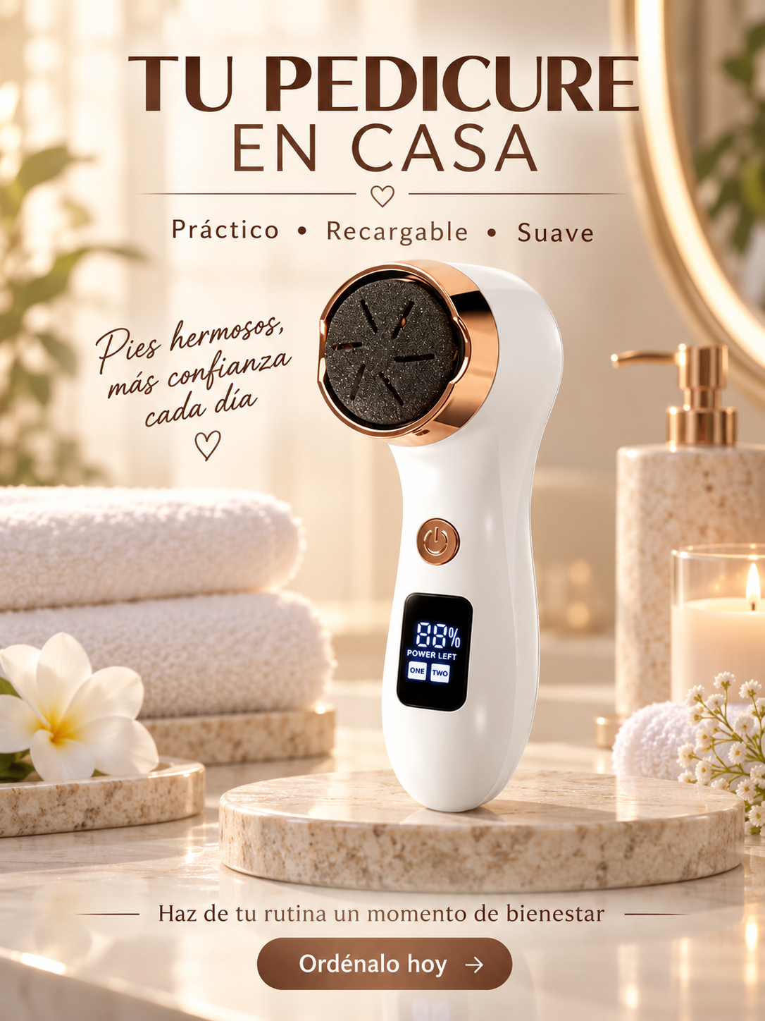 LIMADOR ELÉCTRICO PARA PIES ✨🦶