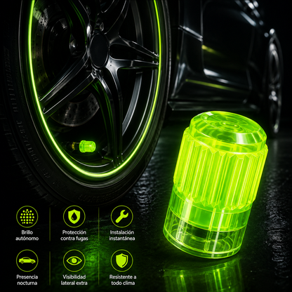 NEONDRIVE LUCES LED PARA VÁLVULAS DE LLANTAS
