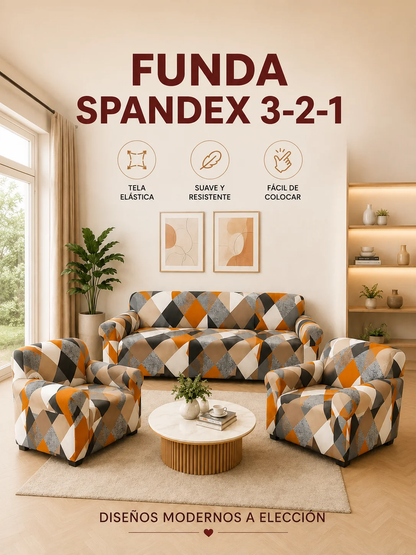FUNDAS PARA MUEBLES DE SALA TERCIOPELO Y SPANDEX